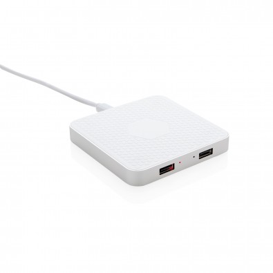Vibe 5W Wireless-Charger, weiß Vibe 5W Wireless-Charger, weiß