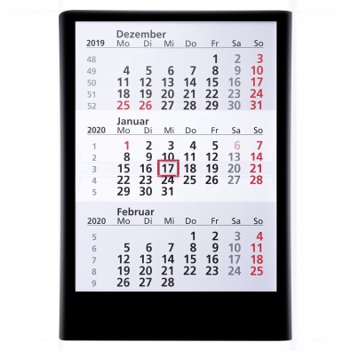 Wandkalender 2020/2021, Schwarz Wandkalender 2020/2021, Schwarz