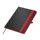 Color-Book DIN A5 Tivoli Soft, Schwarz/Rot Color-Book DIN A5 Tivoli Soft, Schwarz/Rot