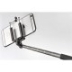 Selfie-Stick aus Kunststoff und Edelstahl, schwarz Selfie-Stick aus Kunststoff und Edelstahl, schwarz