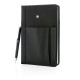 Swiss Peak Notizbuch und Stift, schwarz Swiss Peak Notizbuch und Stift, schwarz