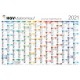 Wandplaner Regenbogen 2020, ohne Druck Wandplaner Regenbogen 2020, ohne Druck