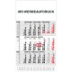 3-Monats-Wandkalender Post 2020, B4-faltbar 3-Monats-Wandkalender Post 2020, B4-faltbar