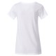 Original James Nicholson Damen Basic T-Shirt aus Bio-Baumwolle, White, XS Original James Nicholson Damen Basic T-Shirt aus Bio-Baumwolle, White, XS