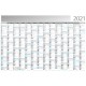 Wandplaner Horizont M Bestseller, blau Wandplaner Horizont M Bestseller, blau