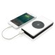 10.000 mAh Powerbank mit PD und wireless charging, silber 10.000 mAh Powerbank mit PD und wireless charging, silber