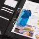 Kunststoff-Locher, Blau/Gefrostet Kunststoff-Locher, Blau/Gefrostet