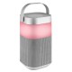 Metmaxx® Bluetooth® Lautsprecher "AmbientSoundTower" silber Metmaxx® Bluetooth® Lautsprecher "AmbientSoundTower" silber