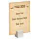 Notizhalter Magnet-Quadrat, standard-silber Notizhalter Magnet-Quadrat, standard-silber